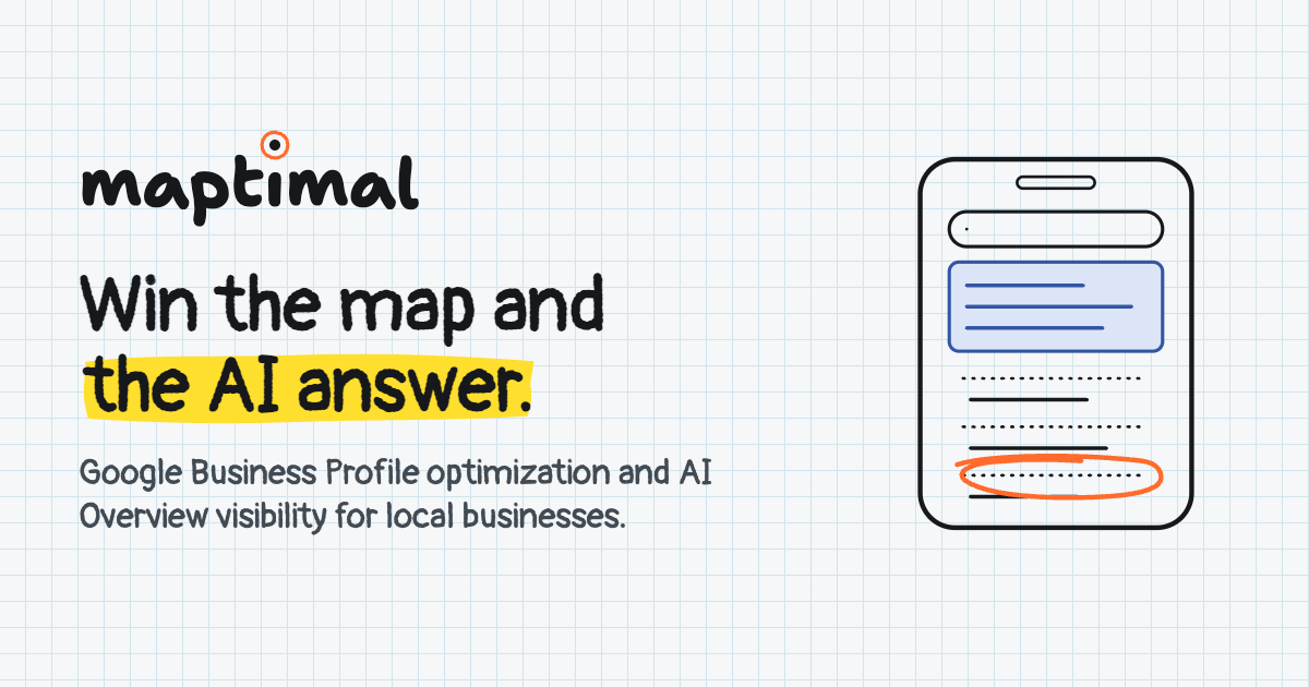 Maptimal, win the map and the AI answer