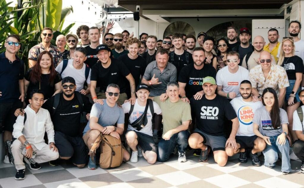 Jason Hennessey and James Dooley at Vietnam SEO Mastermind