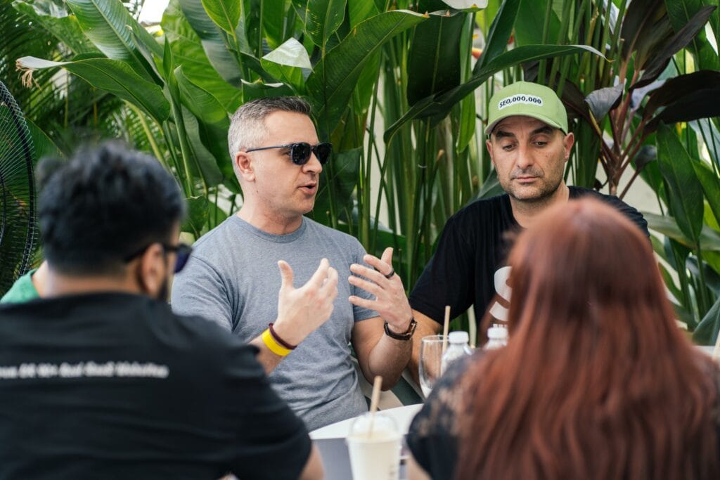 Steve Toth and James Dooley at Vietnam SEO Mastery Summit