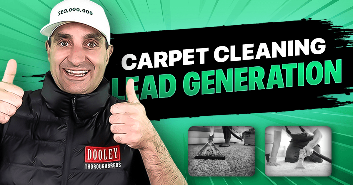 cleaning carpet leads