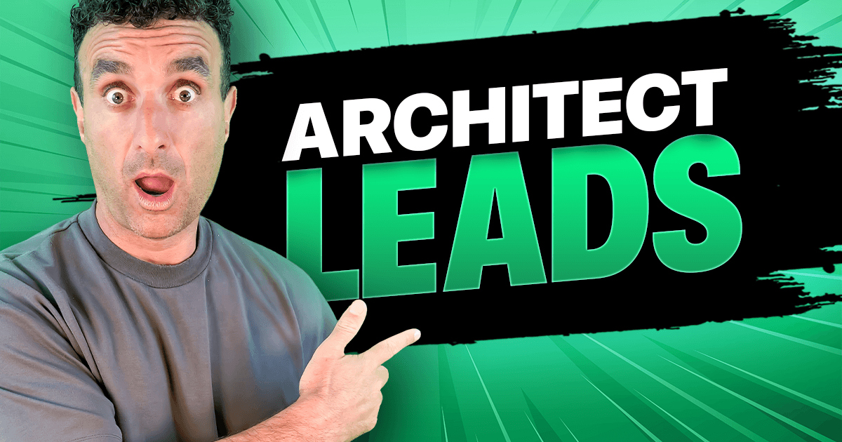 architect lead generation