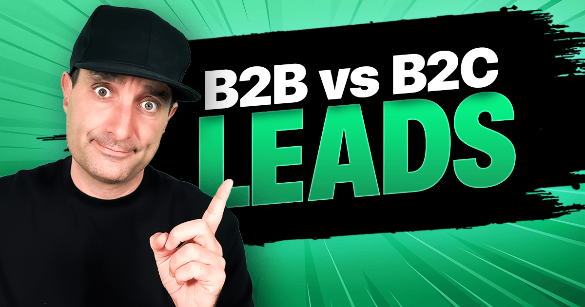 b2b vs b2c lead generation