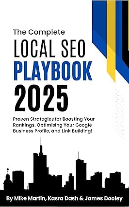 The Complete Local SEO Playbook 2025 book cover